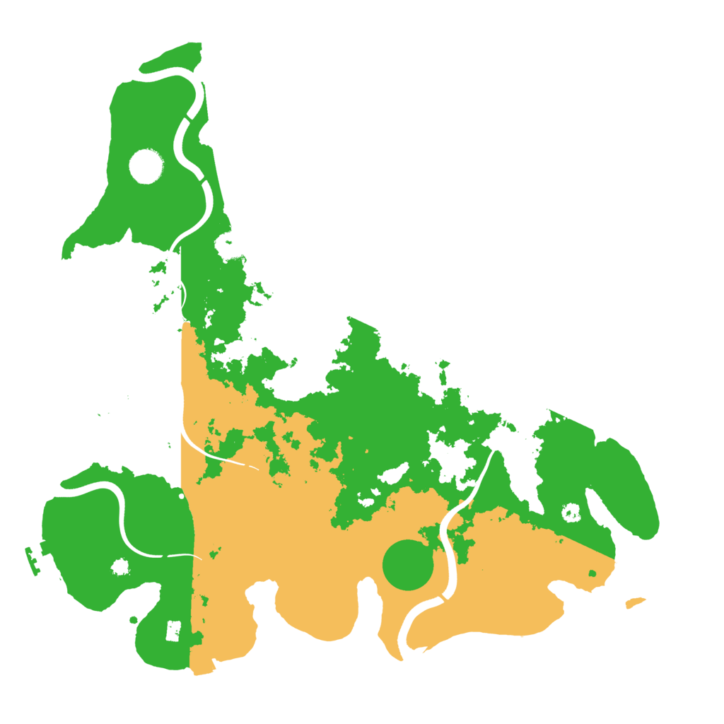 Biome Rust Map: Procedural Map, Size: 3750, Seed: 77308718