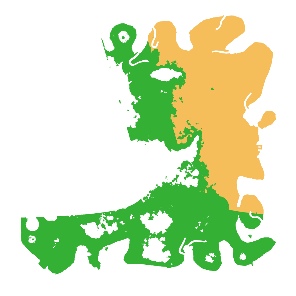 Biome Rust Map: Procedural Map, Size: 4000, Seed: 7589298