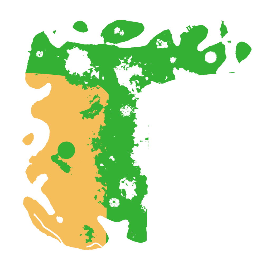 Biome Rust Map: Procedural Map, Size: 4100, Seed: 15374445