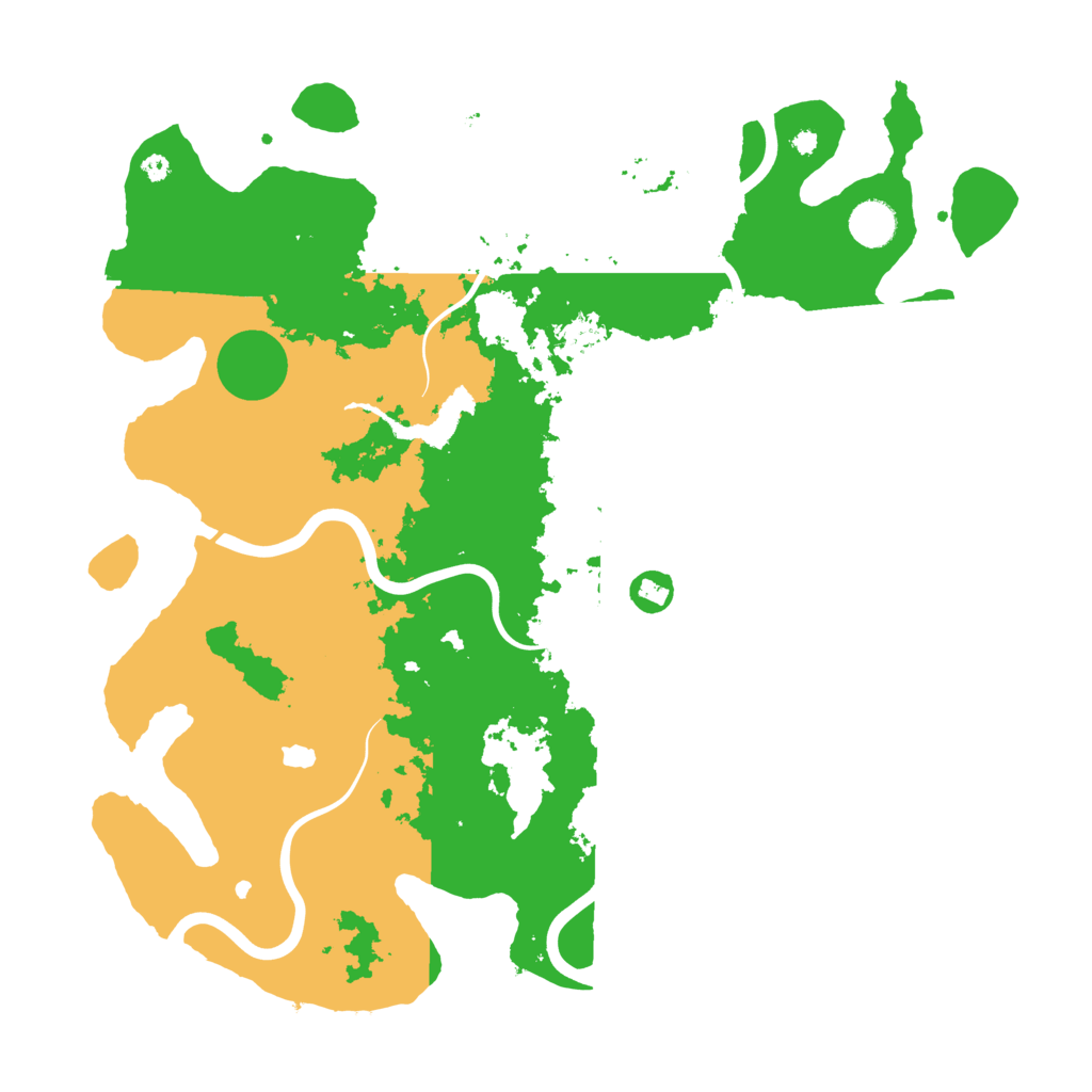 Biome Rust Map: Procedural Map, Size: 4100, Seed: 15374445