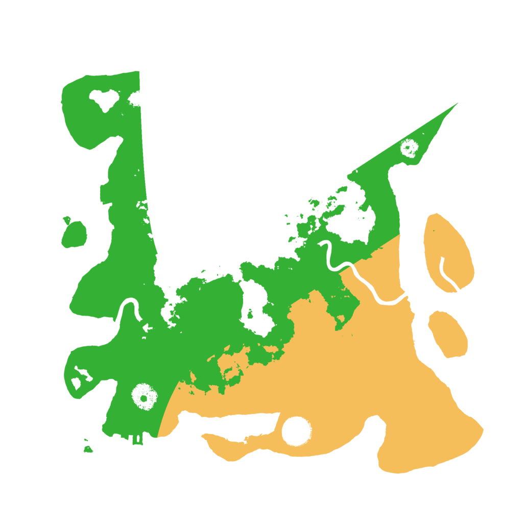 Biome Rust Map: Procedural Map, Size: 3125, Seed: 951852