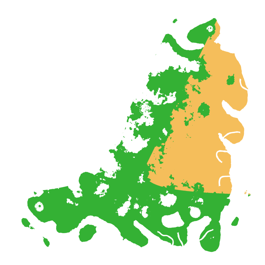 Biome Rust Map: Procedural Map, Size: 4400, Seed: 32750846