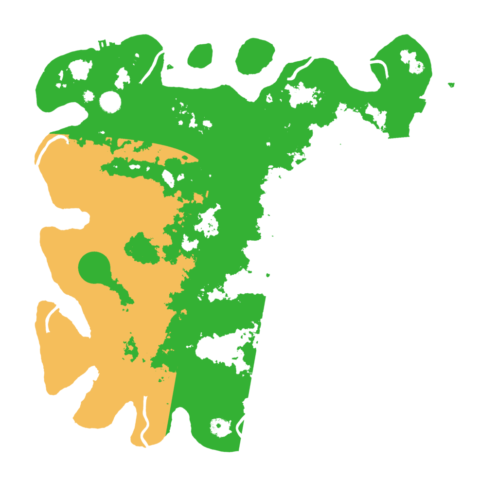 Biome Rust Map: Procedural Map, Size: 4100, Seed: 97668408