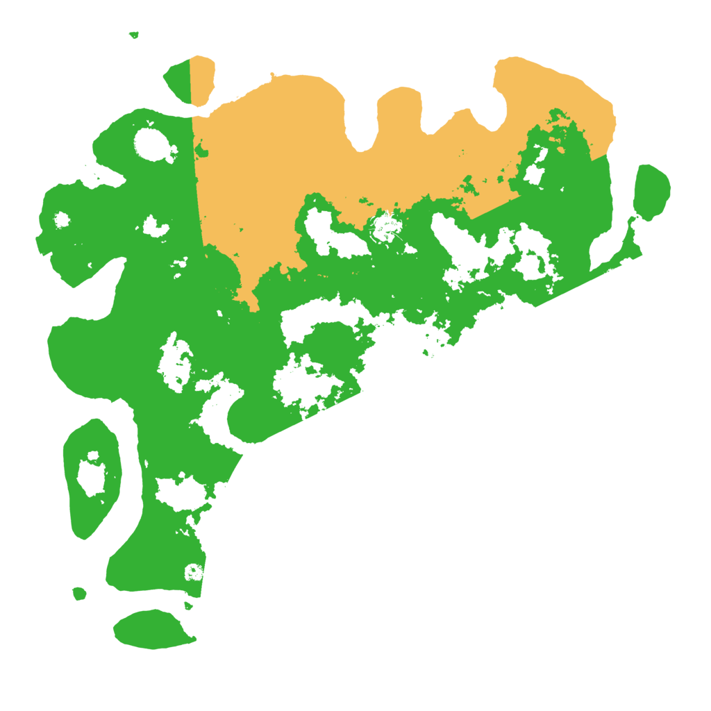 Biome Rust Map: Procedural Map, Size: 4100, Seed: 62073612