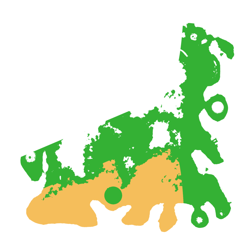 Biome Rust Map: Procedural Map, Size: 3750, Seed: 69890664