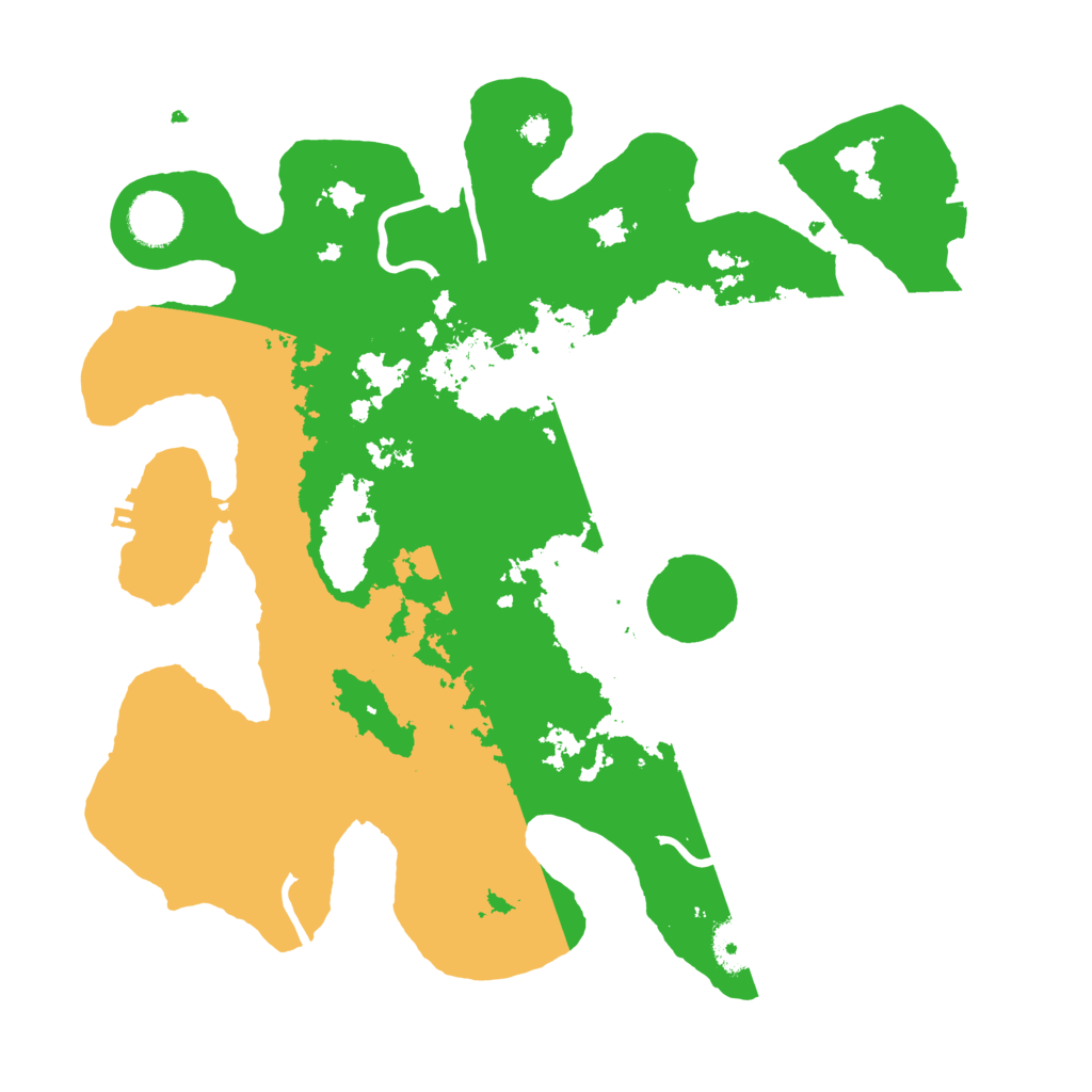 Biome Rust Map: Procedural Map, Size: 3500, Seed: 171970963