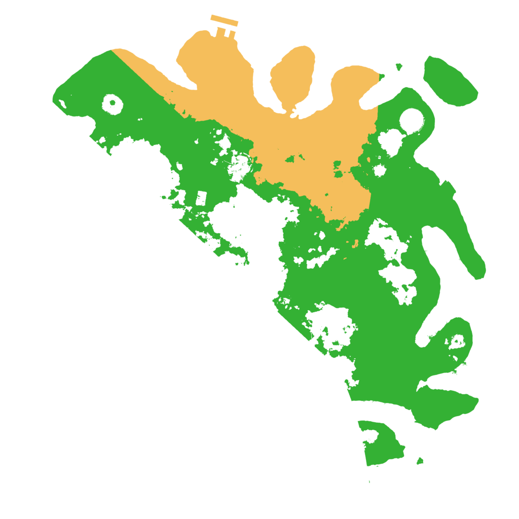 Biome Rust Map: Procedural Map, Size: 3800, Seed: 95323857