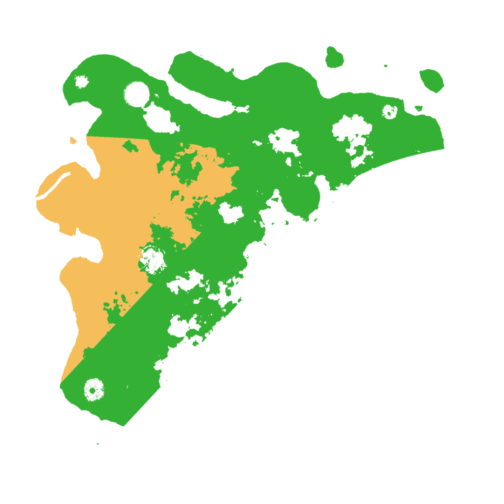 Biome Rust Map: Procedural Map, Size: 3500, Seed: 612398286