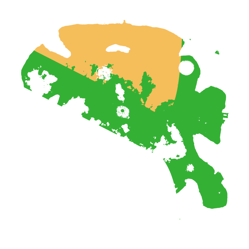 Biome Rust Map: Procedural Map, Size: 3000, Seed: 1084687586