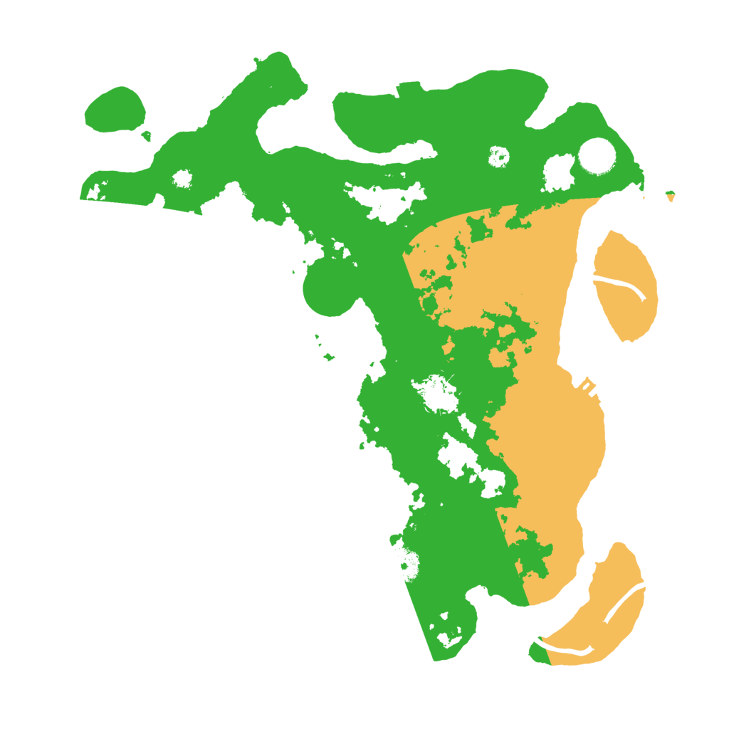 Biome Rust Map: Procedural Map, Size: 3500, Seed: 37583620