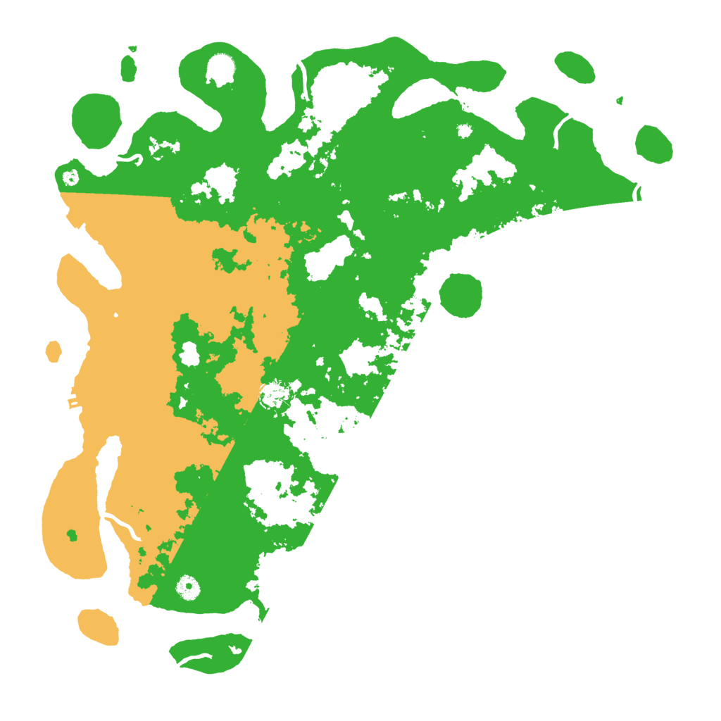 Biome Rust Map: Procedural Map, Size: 4550, Seed: 1665777777