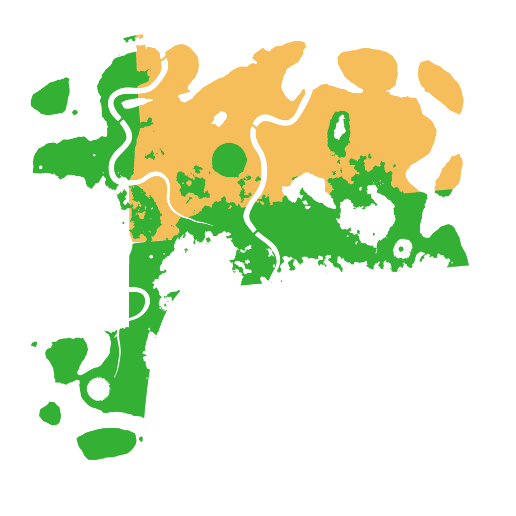 Biome Rust Map: Procedural Map, Size: 4000, Seed: 70655396