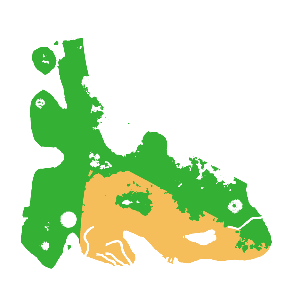 Biome Rust Map: Procedural Map, Size: 3250, Seed: 921300978