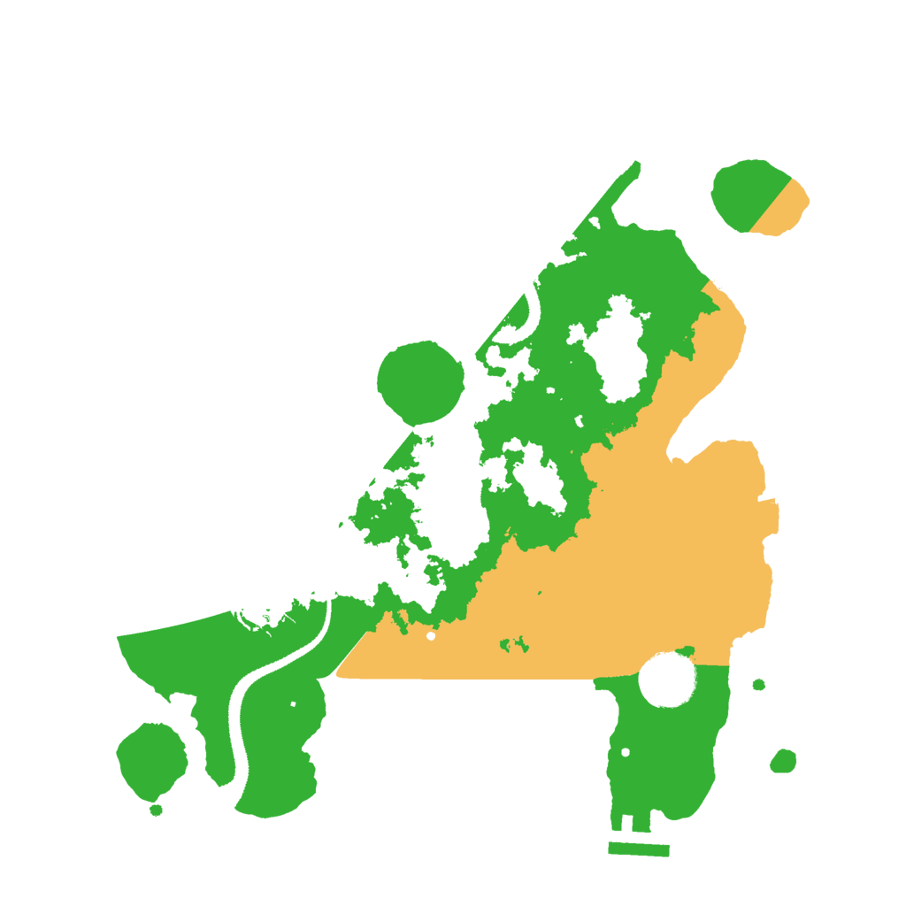 Biome Rust Map: Procedural Map, Size: 3000, Seed: 8785