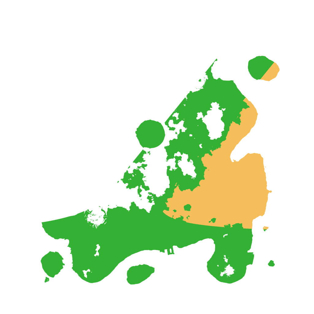 Biome Rust Map: Procedural Map, Size: 3000, Seed: 8785