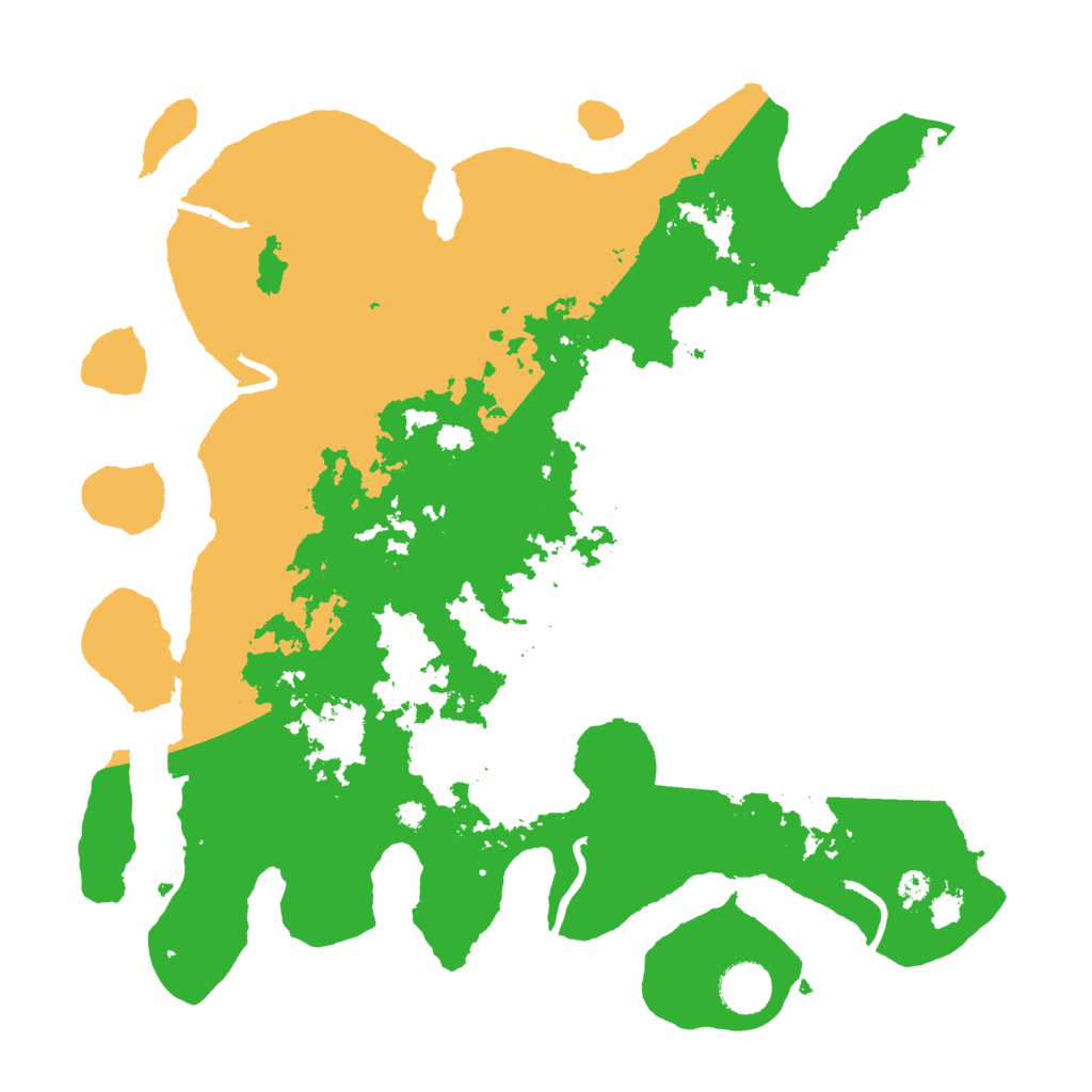 Biome Rust Map: Procedural Map, Size: 3700, Seed: 1687431332