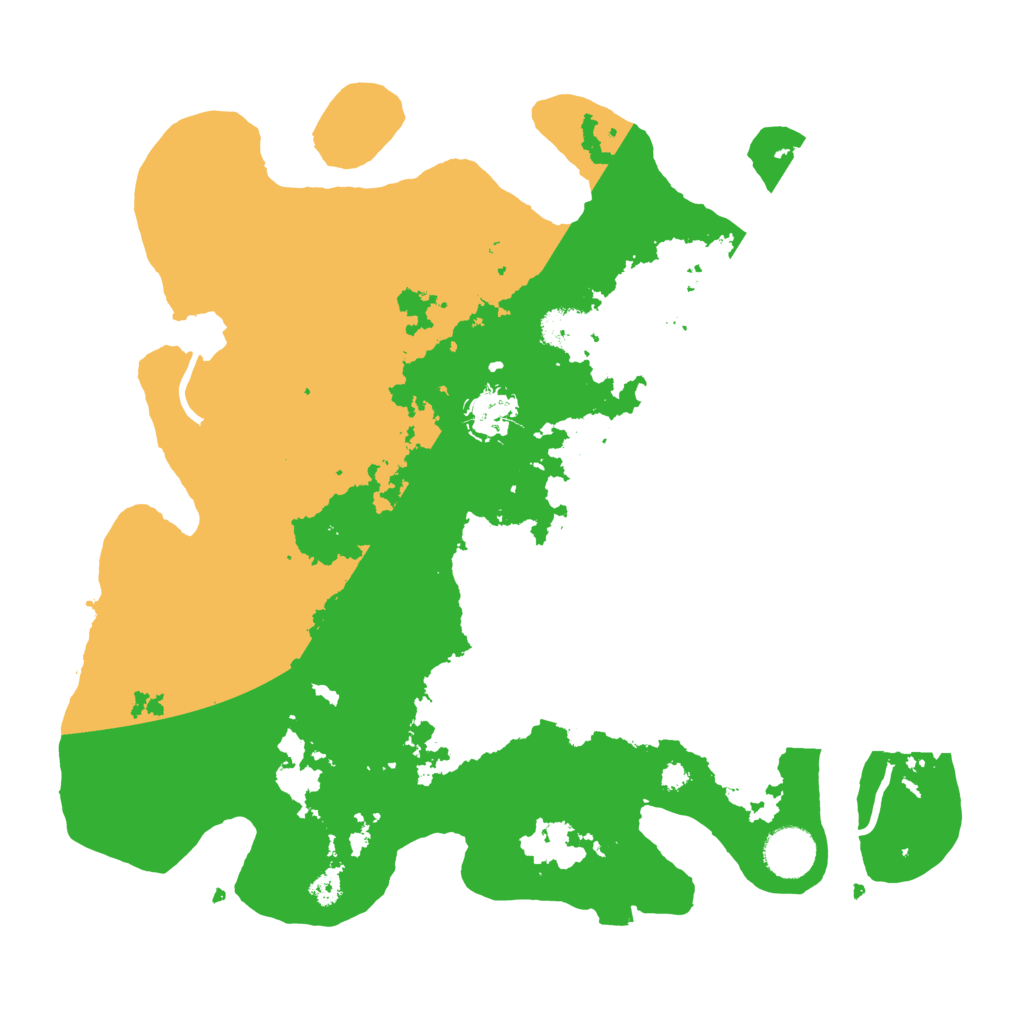 Biome Rust Map: Procedural Map, Size: 3500, Seed: 1920179732