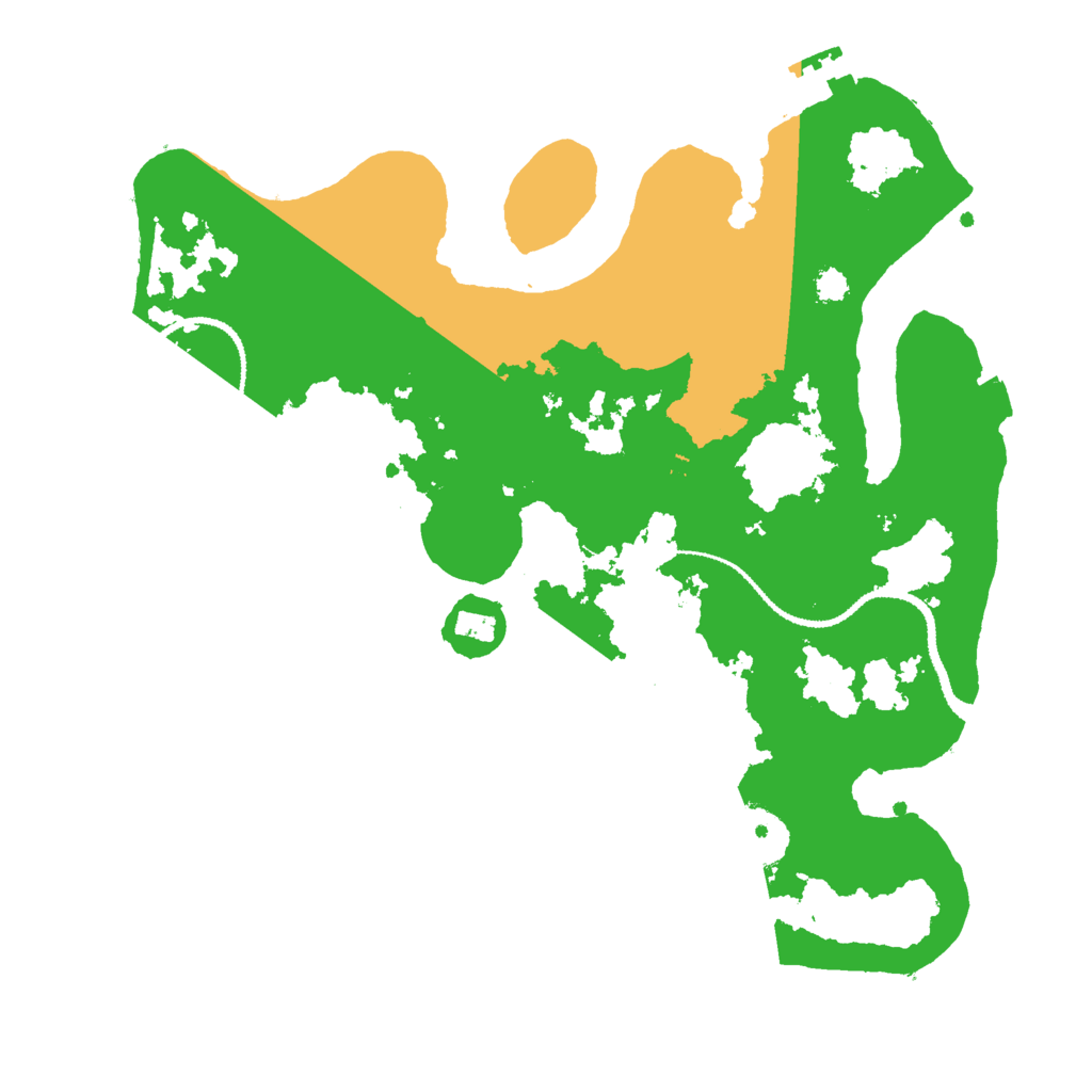 Biome Rust Map: Procedural Map, Size: 3000, Seed: 205806194