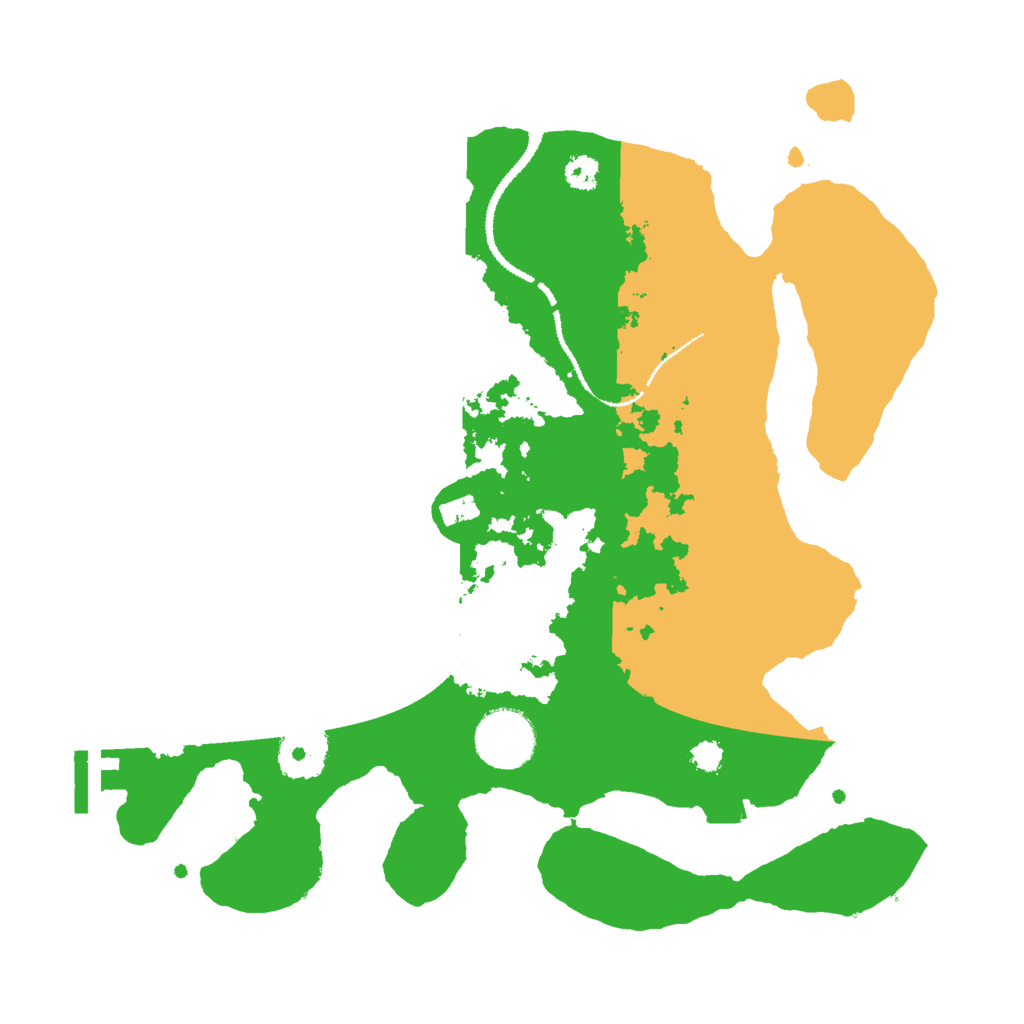 Biome Rust Map: Procedural Map, Size: 3000, Seed: 639301351