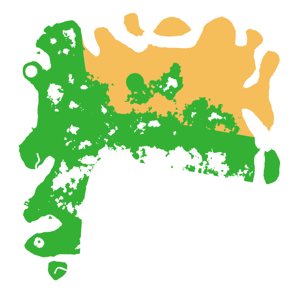 Biome Rust Map: Procedural Map, Size: 4400, Seed: 43052628