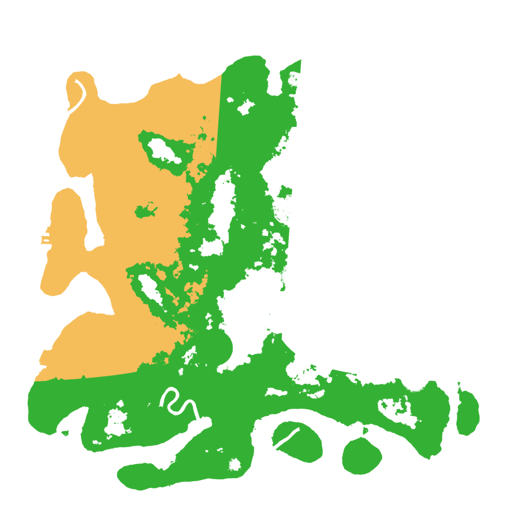 Biome Rust Map: Procedural Map, Size: 3900, Seed: 72716593