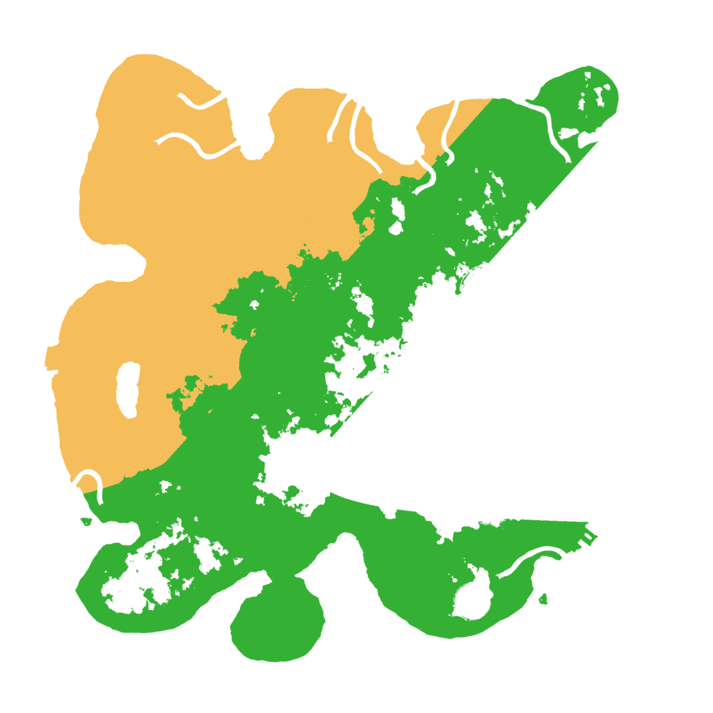 Biome Rust Map: Procedural Map, Size: 3450, Seed: 94525355