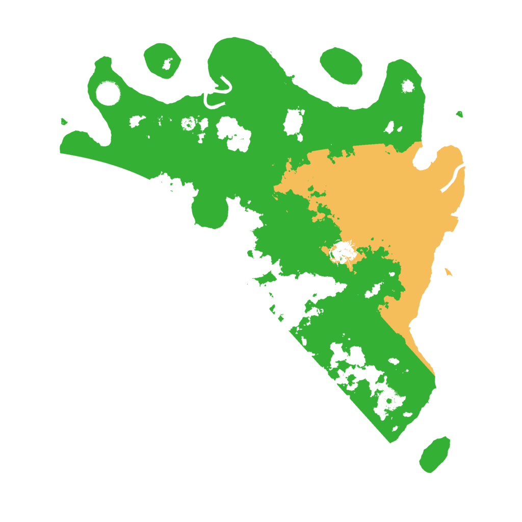 Biome Rust Map: Procedural Map, Size: 3800, Seed: 80398403