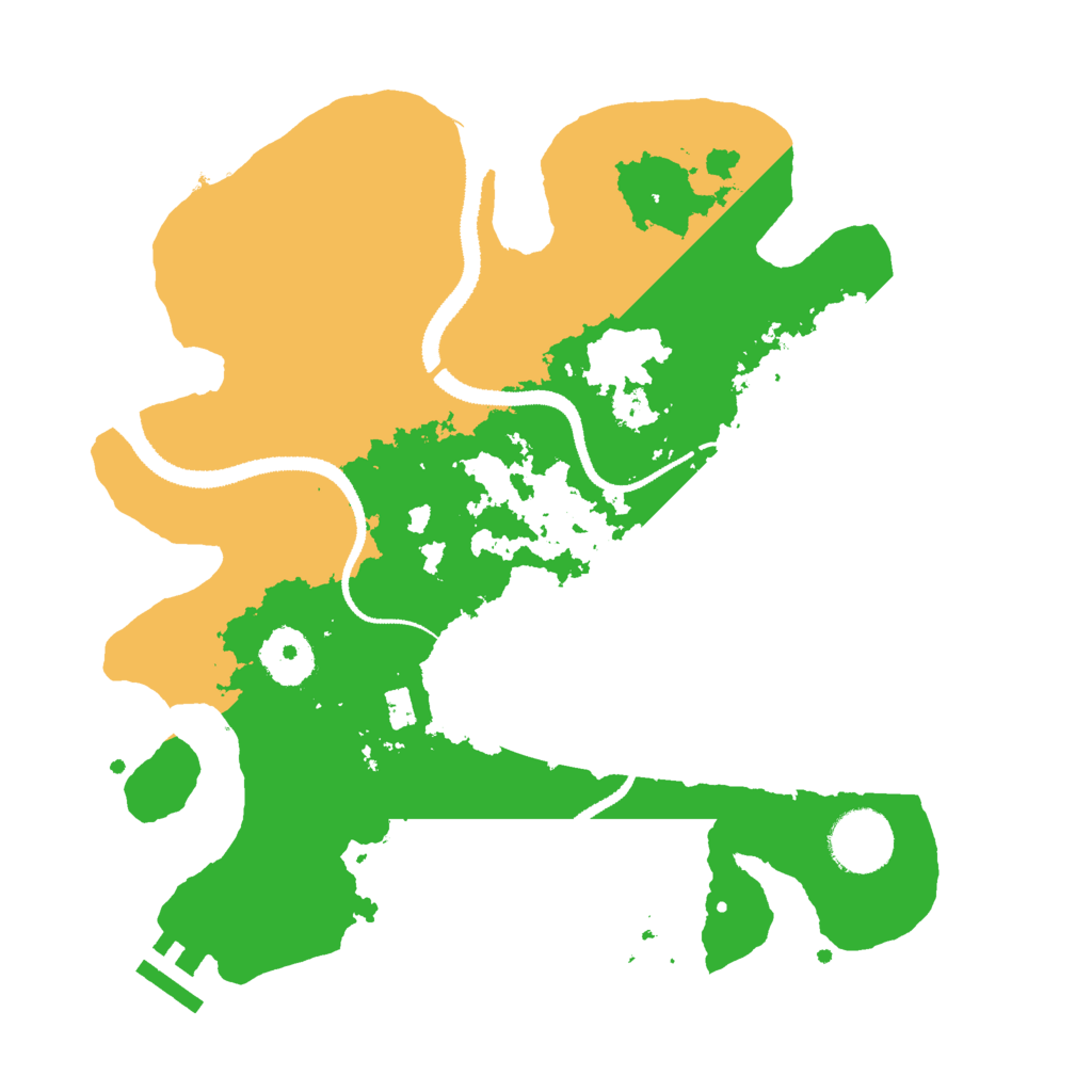 Biome Rust Map: Procedural Map, Size: 3000, Seed: 873636