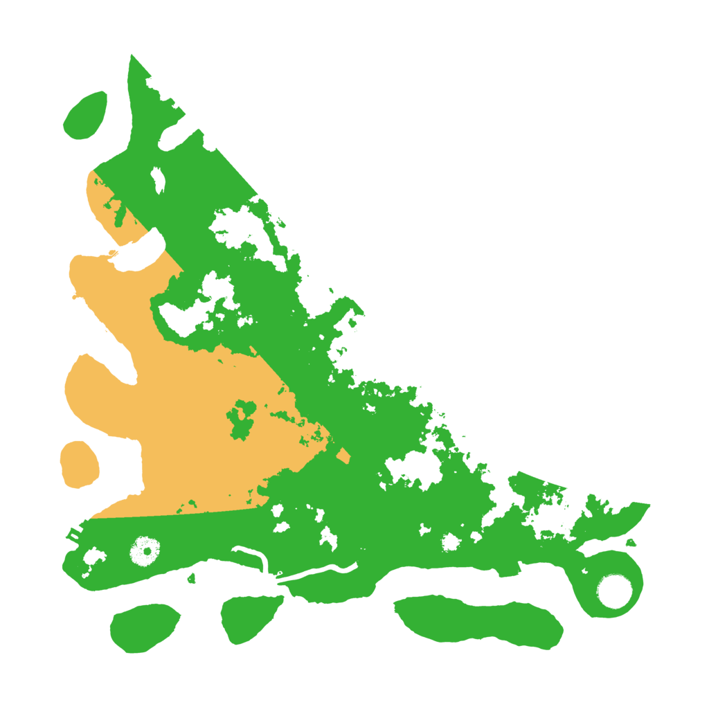 Biome Rust Map: Procedural Map, Size: 3650, Seed: 53539345