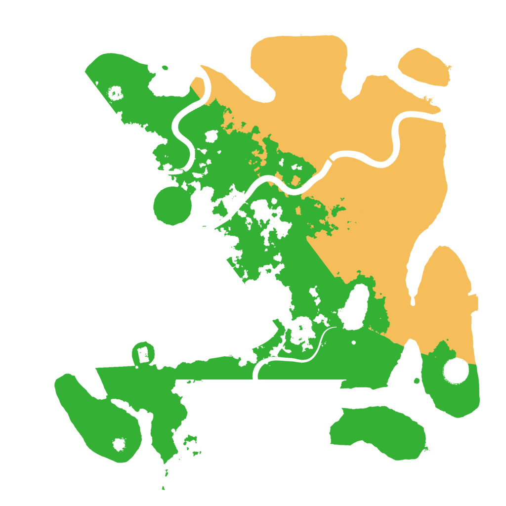 Biome Rust Map: Procedural Map, Size: 3550, Seed: 33508468