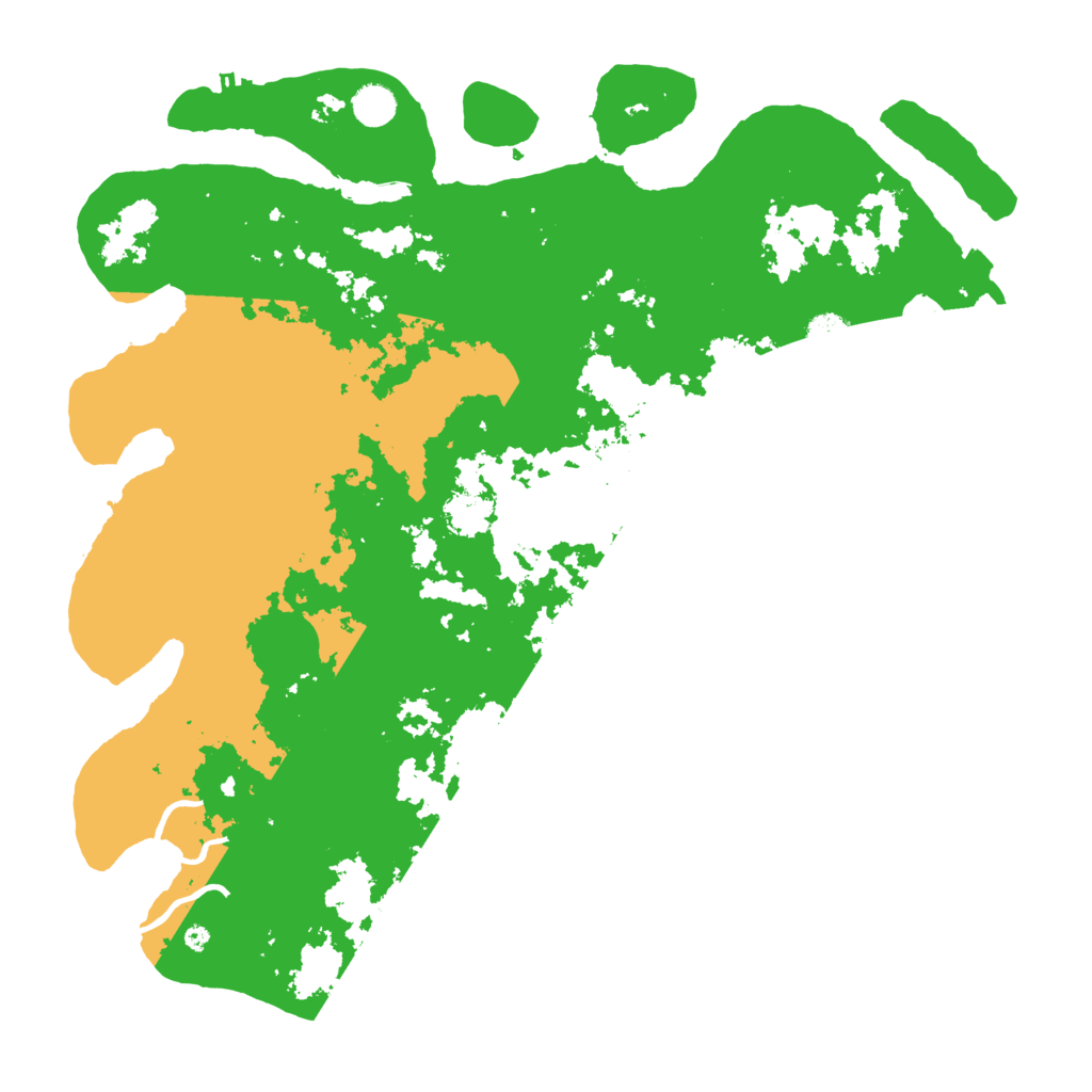 Biome Rust Map: Procedural Map, Size: 4500, Seed: 1205520026