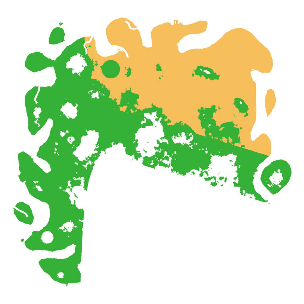 Biome Rust Map: Procedural Map, Size: 4400, Seed: 42588828