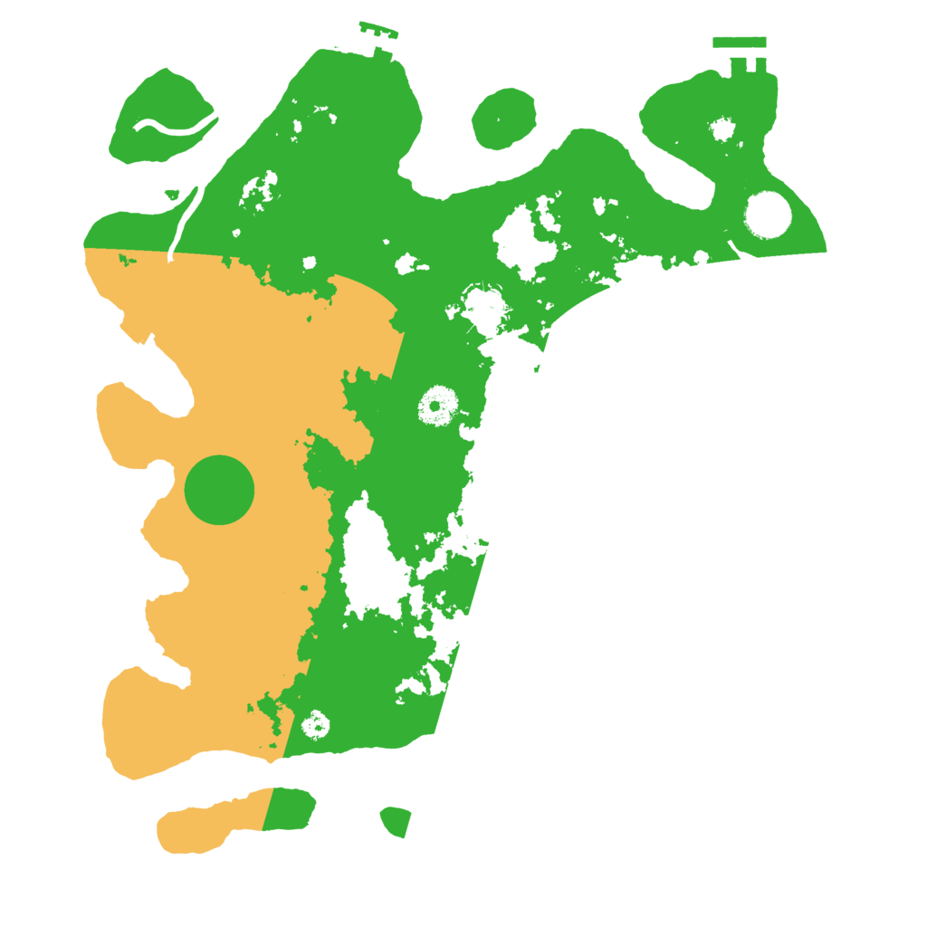 Biome Rust Map: Procedural Map, Size: 3500, Seed: 1512878690