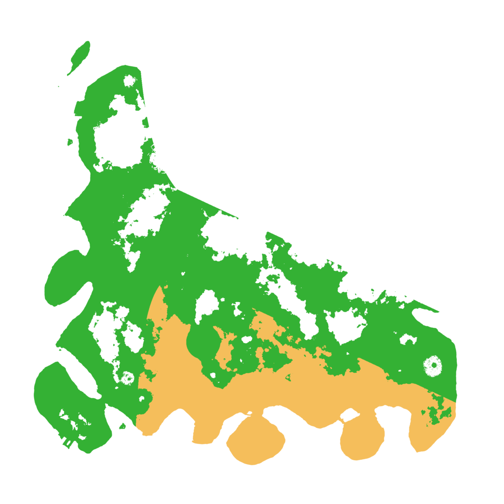 Biome Rust Map: Procedural Map, Size: 3900, Seed: 90476683