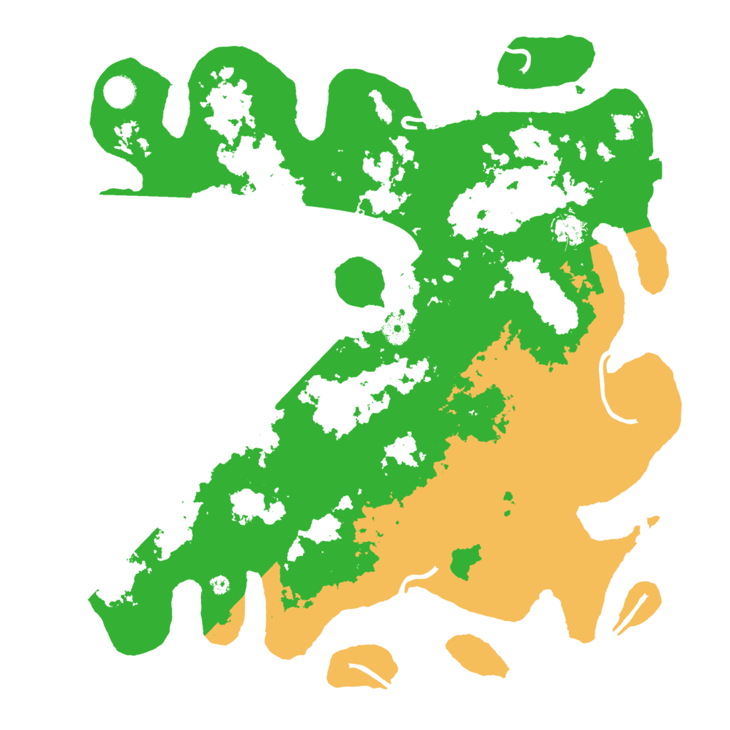 Biome Rust Map: Procedural Map, Size: 4000, Seed: 131075