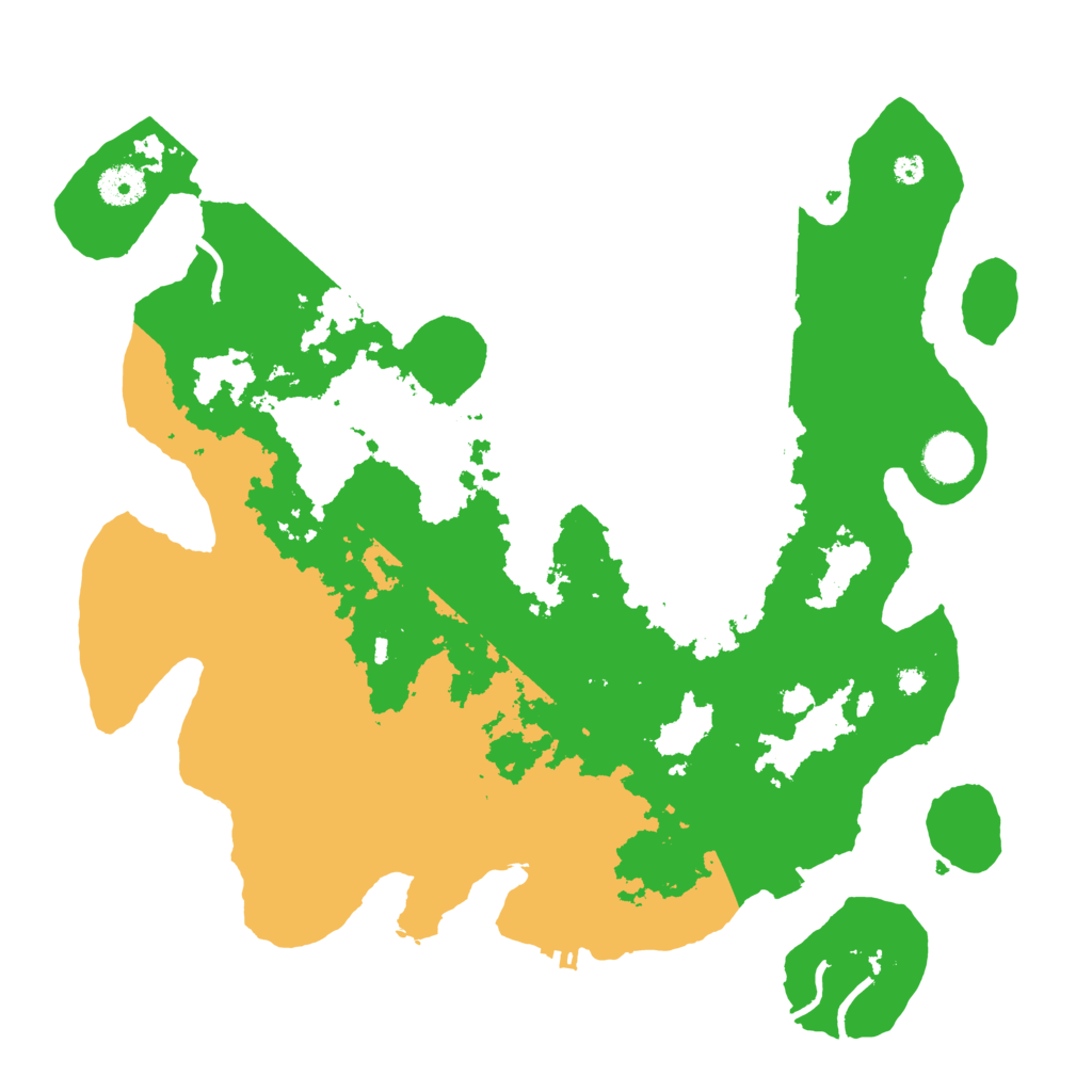 Biome Rust Map: Procedural Map, Size: 3750, Seed: 33176650