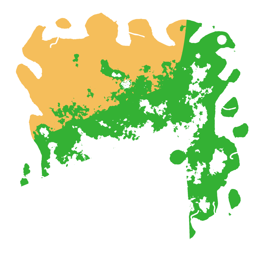 Biome Rust Map: Procedural Map, Size: 4800, Seed: 767299171