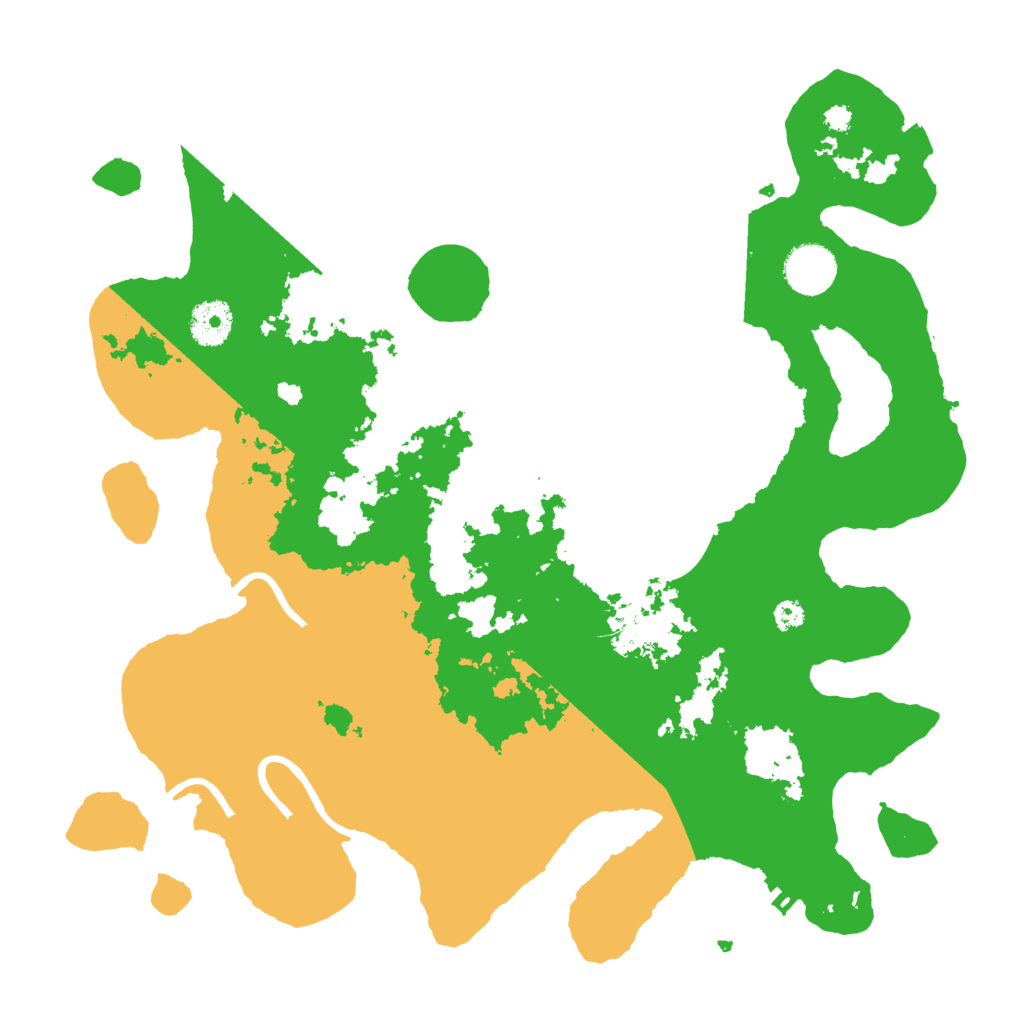 Biome Rust Map: Procedural Map, Size: 3500, Seed: 1221631988