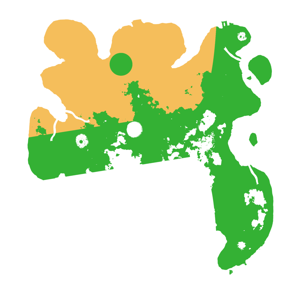 Biome Rust Map: Procedural Map, Size: 3450, Seed: 69806904