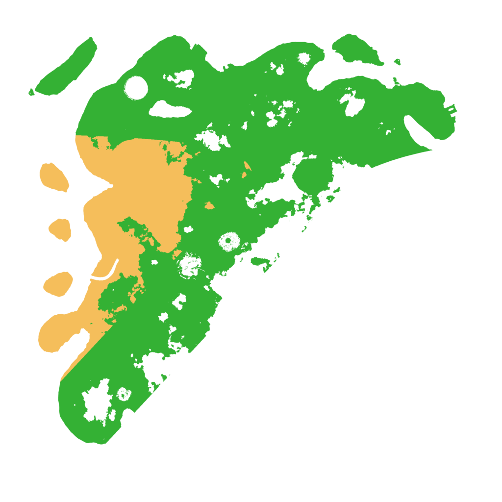 Biome Rust Map: Procedural Map, Size: 3800, Seed: 16331424