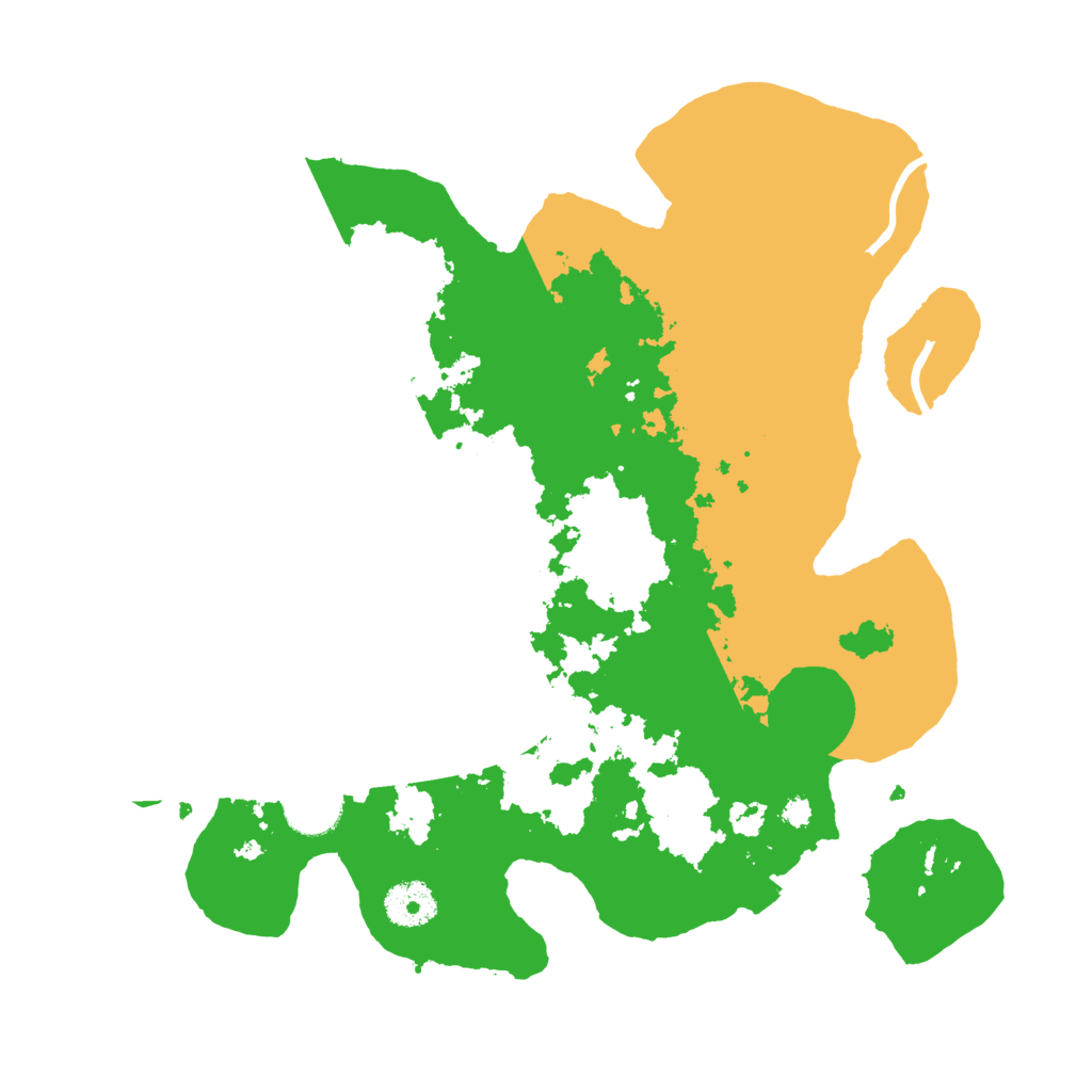 Biome Rust Map: Procedural Map, Size: 3400, Seed: 86842327