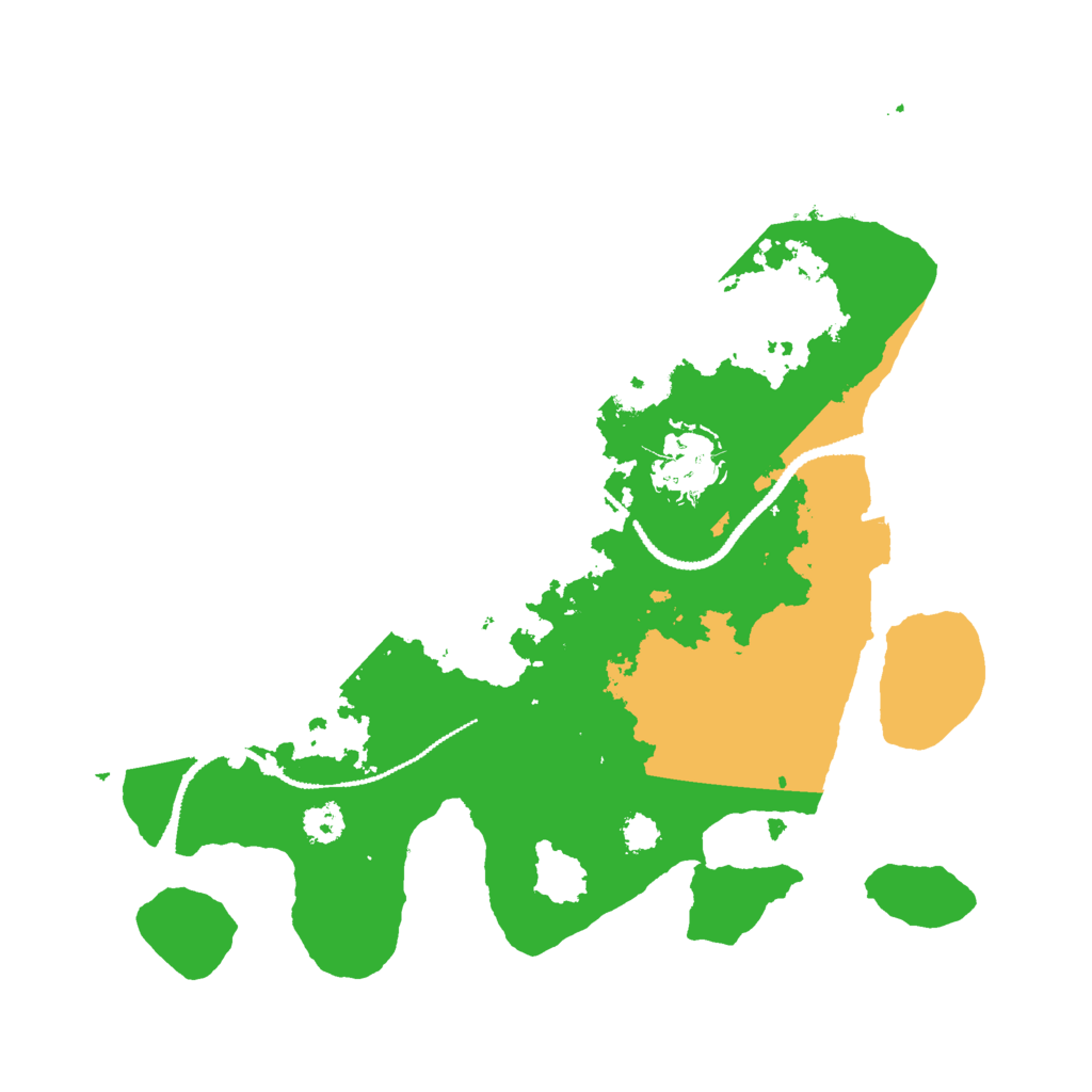 Biome Rust Map: Procedural Map, Size: 2700, Seed: 19988945