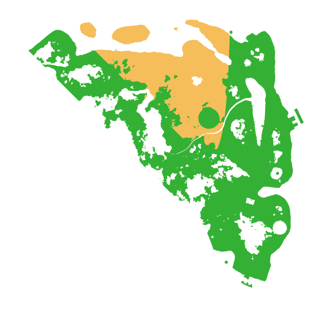 Biome Rust Map: Procedural Map, Size: 4000, Seed: 1701