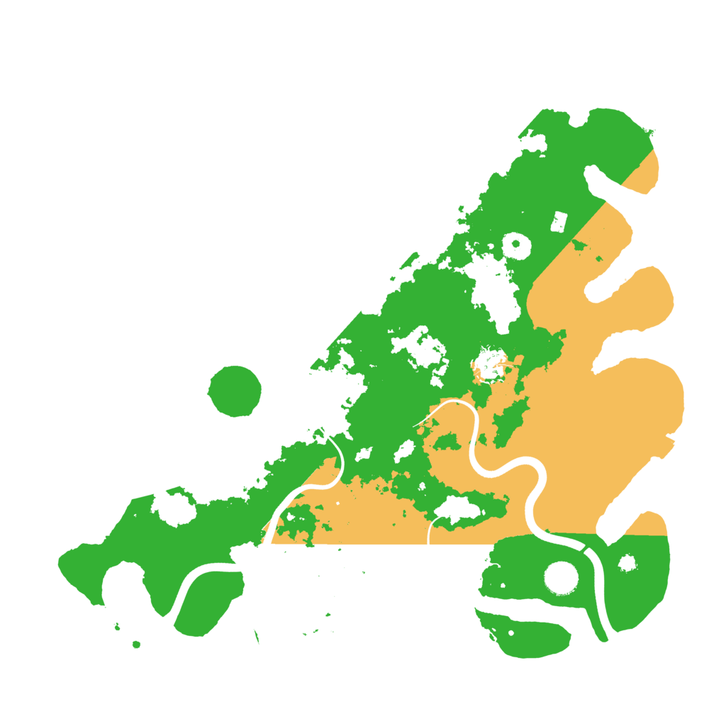 Biome Rust Map: Procedural Map, Size: 3800, Seed: 25645616