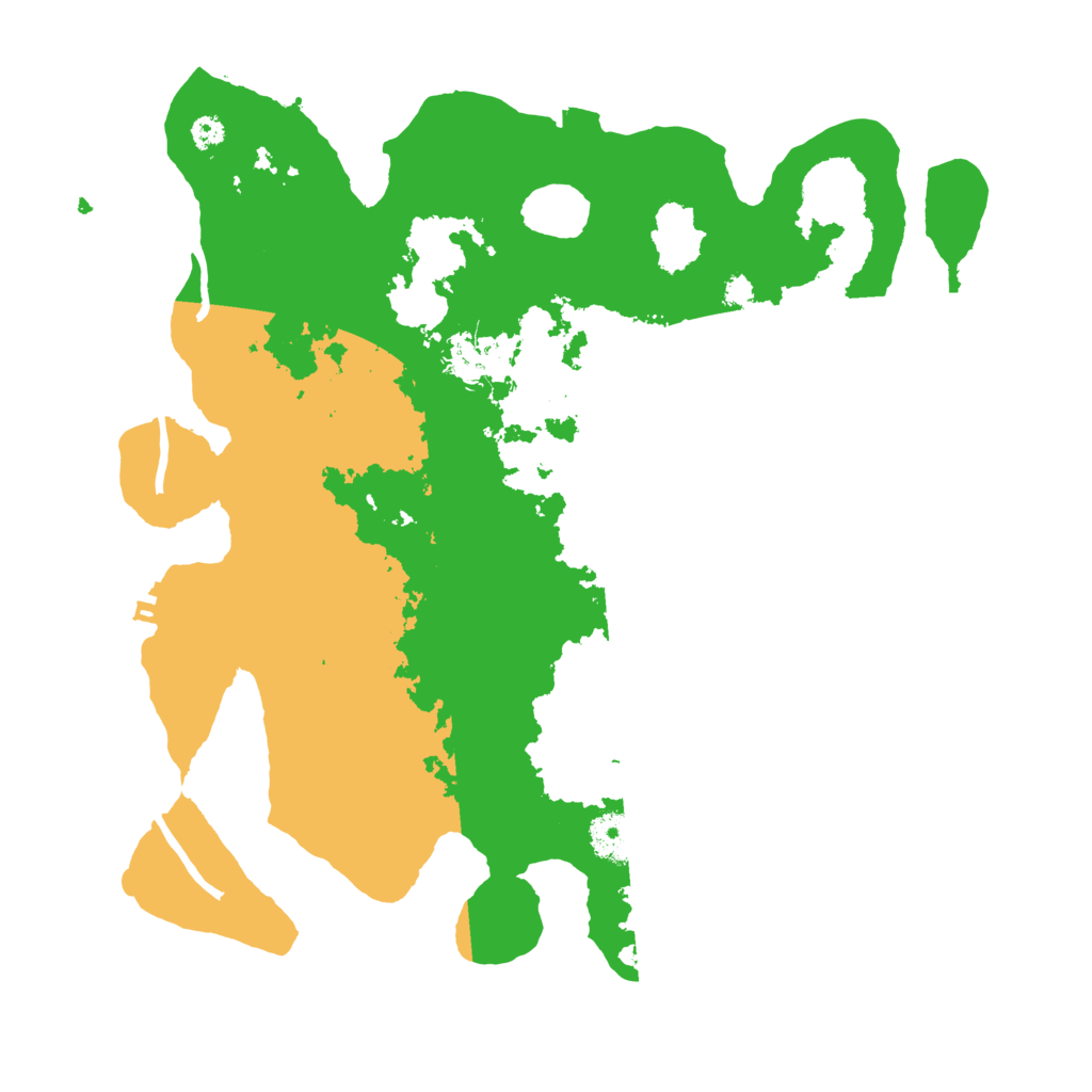 Biome Rust Map: Procedural Map, Size: 3400, Seed: 48359886