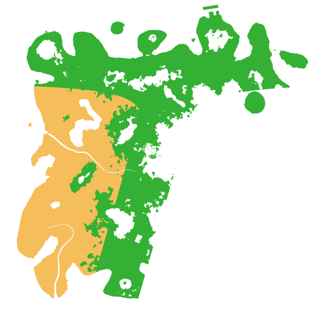 Biome Rust Map: Procedural Map, Size: 4250, Seed: 83110852