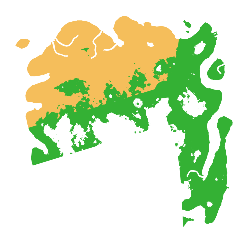 Biome Rust Map: Procedural Map, Size: 4000, Seed: 667812