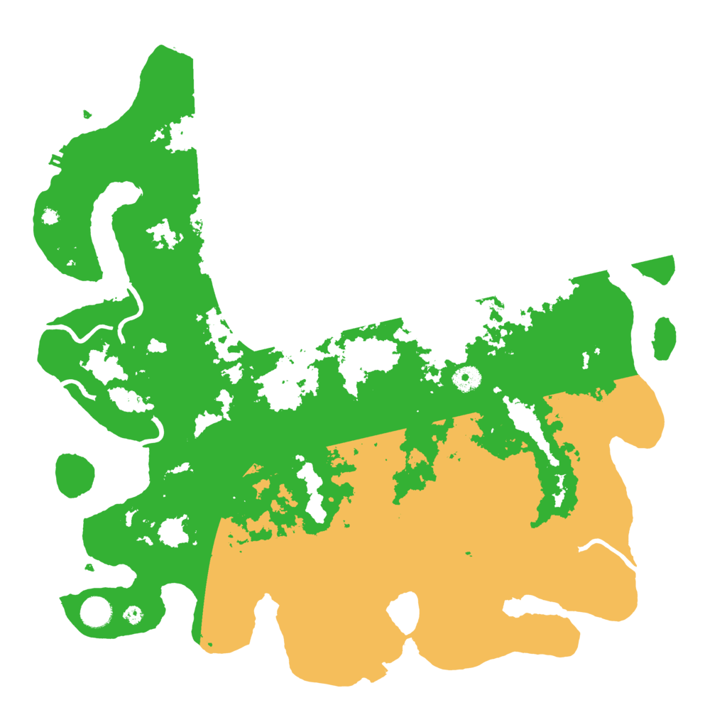 Biome Rust Map: Procedural Map, Size: 4100, Seed: 15604375