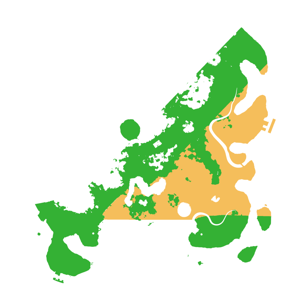 Biome Rust Map: Procedural Map, Size: 4000, Seed: 91710147