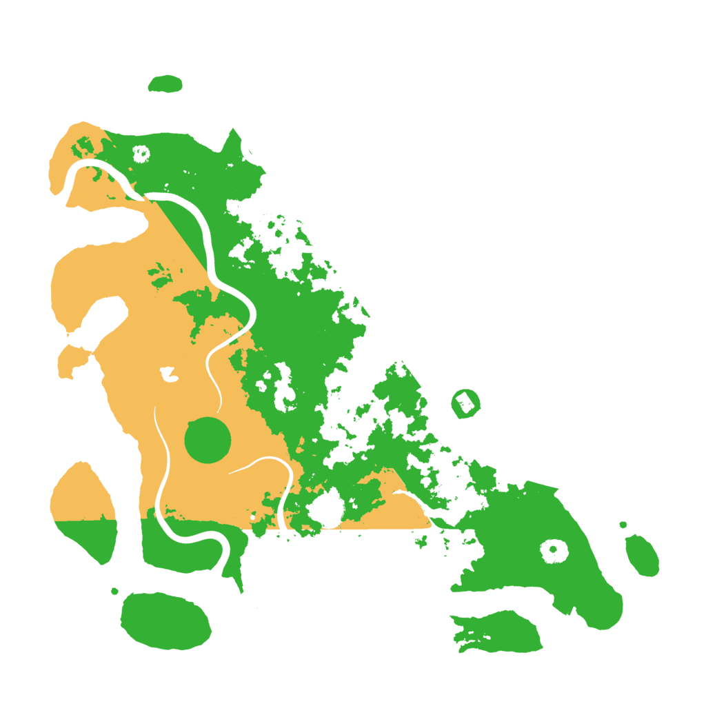 Biome Rust Map: Procedural Map, Size: 4000, Seed: 34598